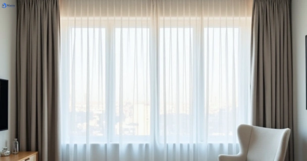Restored vibrant drapes in heathwood QLD after Matty Curtain Cleaning